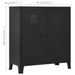 Aufbewahrungstruhe / Lagerschrank 90x40x100 cm Stahl – Bild 7