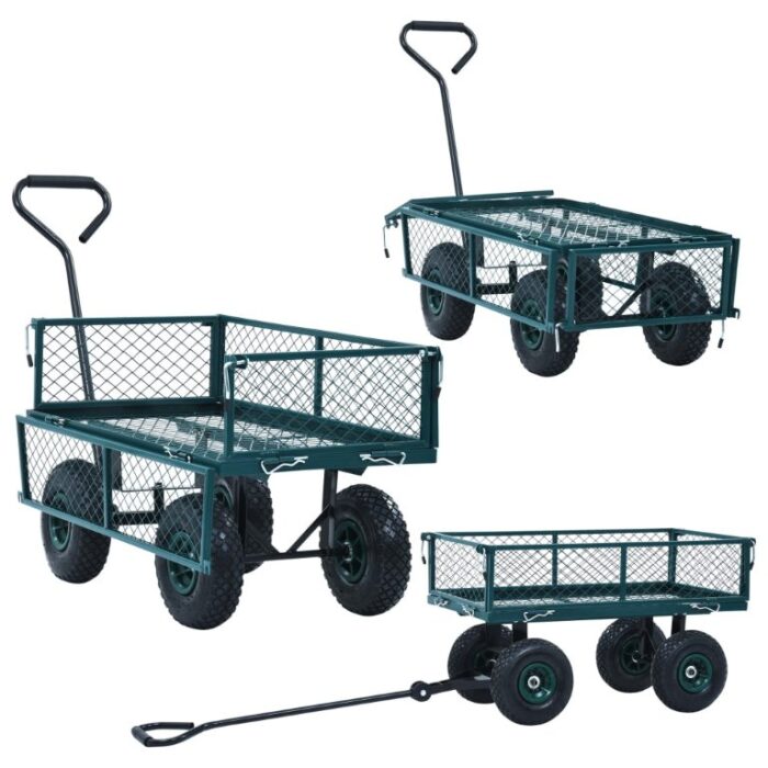 Gartenwagen Grün 250 kg – Bild 7