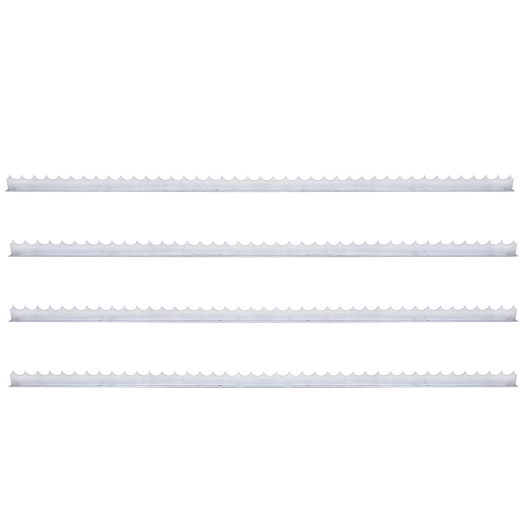 145769_1.jpg Zackenleiste Übersteigschutz 4 Stk. 1 m Verzinkter Stahl – Bild 1