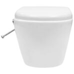 Wand-WC ohne Spülrand mit Bidet-Funktion Keramik – Bild 7