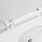 Wand-WC ohne Spülrand mit Bidet-Funktion Keramik – Bild 8