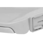 Toilettensitz mit Absenkautomatik Hellgrau Oval – Bild 7