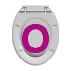 Toilettensitz mit Absenkautomatik Hellgrau Oval – Bild 9
