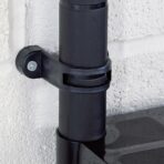 Lagerregal 4-Tier Schwarz 61x30,5x130 cm Kunststoff – Bild 6