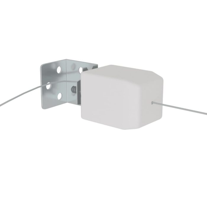 Senkrechtmarkise Weiss 140x270 cm Oxford-Gewebe – Bild 5