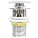 Einbauwaschbecken mit Wasserhahn 42x39x18 cm Keramik Weiss – Bild 7