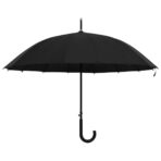 Regenschirm Automatisch Schwarz 105cm – Bild 2