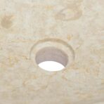 Waschbecken Creme 50x35x10 cm Marmor – Bild 7