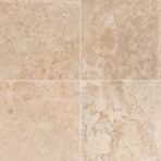 Waschbecken Creme 40x40x10 cm Marmor – Bild 7