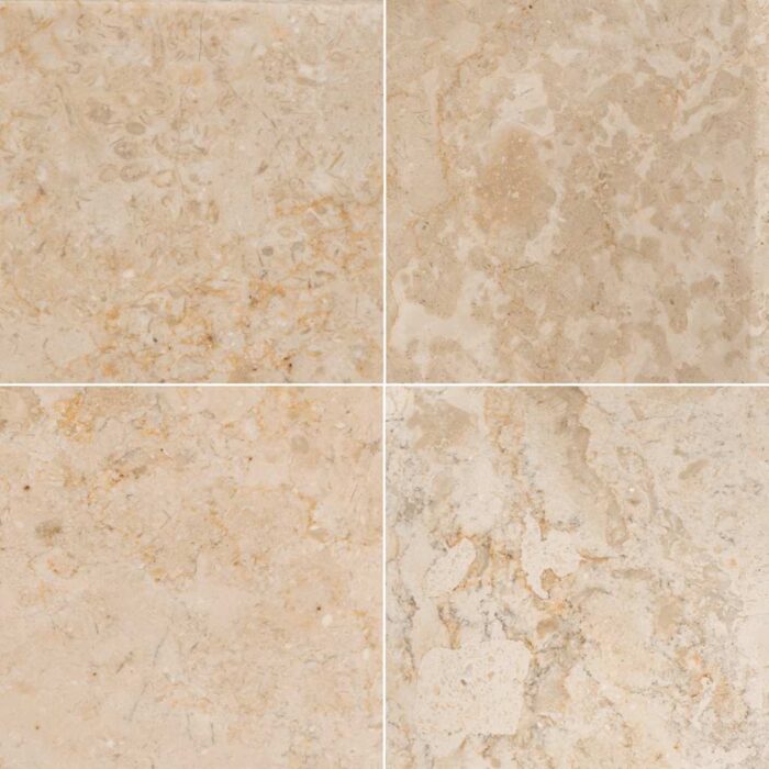 Waschbecken Creme 40x40x10 cm Marmor – Bild 7