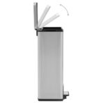 Mülleimer mit Pedal Anti-Fingerabdruck 30 L – Bild 6