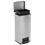 Mülleimer mit Pedal Anti-Fingerabdruck 30 L – Bild 7