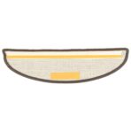 Stufenmatten 15 Stk. 56x17x3 cm Grau Halbrund – Bild 6