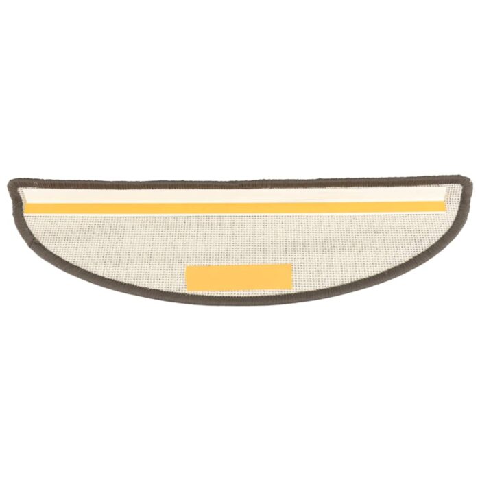 Stufenmatten 15 Stk. 56x17x3 cm Grau Halbrund – Bild 6