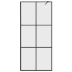 Duschwand für Begehbare Dusche mit Klarem ESG Glas 80x195 cm – Bild 4