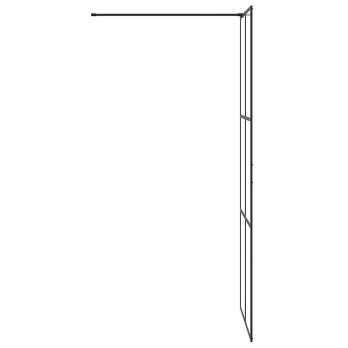 Duschwand für Begehbare Dusche mit Klarem ESG Glas 80x195 cm – Bild 5