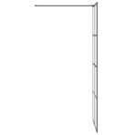 Duschwand für Begehbare Dusche mit Klarem ESG Glas 80x195 cm – Bild 5