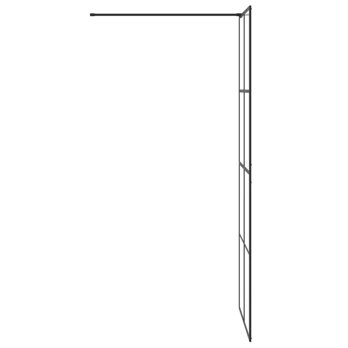 Duschwand für Begehbare Dusche mit Klarem ESG Glas 80x195 cm – Bild 5