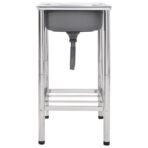 Camping-Spüle Edelstahl – Bild 3