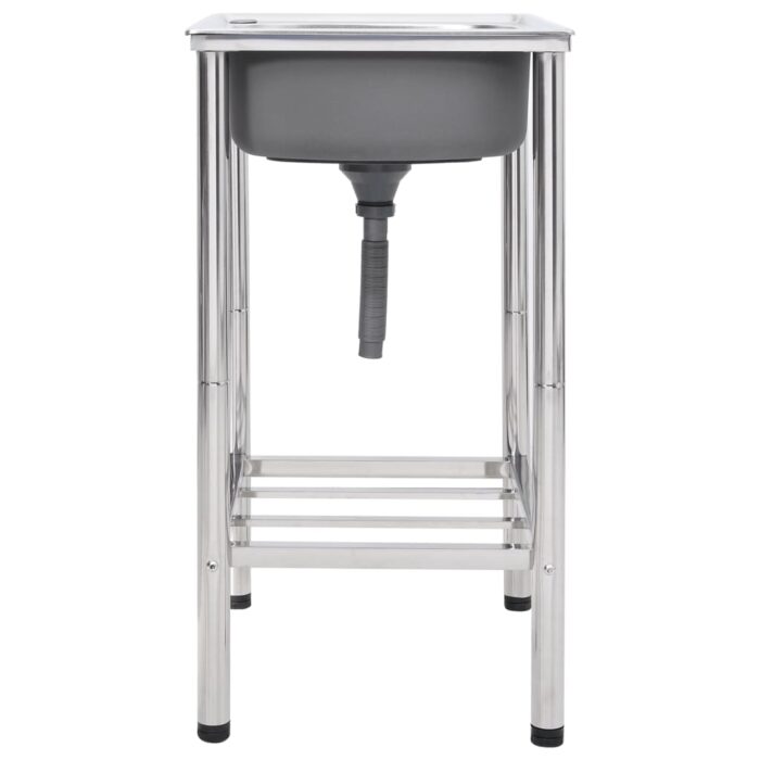 Camping-Spüle Edelstahl – Bild 3