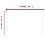 LED-Badspiegel 40x20 cm – Bild 5