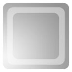 LED-Badspiegel 30x30 cm – Bild 2