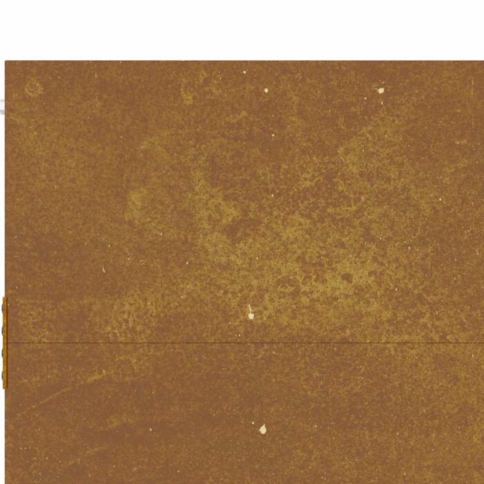 Gartentor 85x75 cm Cortenstahl – Bild 9