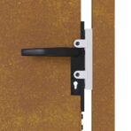 Gartentor 100x75 cm Cortenstahl – Bild 8