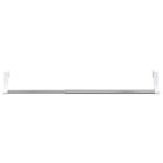 Gardinenstangen 2 Stk. Weiß und 90-135 cm Aluminium – Bild 4