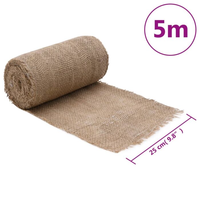 Jutegewebe 0,25x5 m 100% Jute 200 g/m² – Bild 7