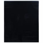 Fensterfolie Statisch Matt Schwarz 45x500 cm PVC