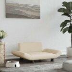 Hundebett Dunkelgrau 70x45x28 cm Stoff