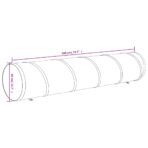Hundetunnel Blau Ø 40x200 cm Polyester – Bild 8