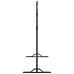 Hintergrundstativ Schwarz 254x243 cm Stahl – Bild 4