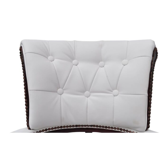 Bürodrehstuhl Weiss – Bild 4