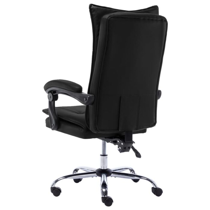 Bürostuhl Anthrazit Kunstleder – Bild 4