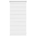 Zebra-Rollo 40,9 x 100 cm, Stoffbreite 36,7 cm, grau – Bild 2