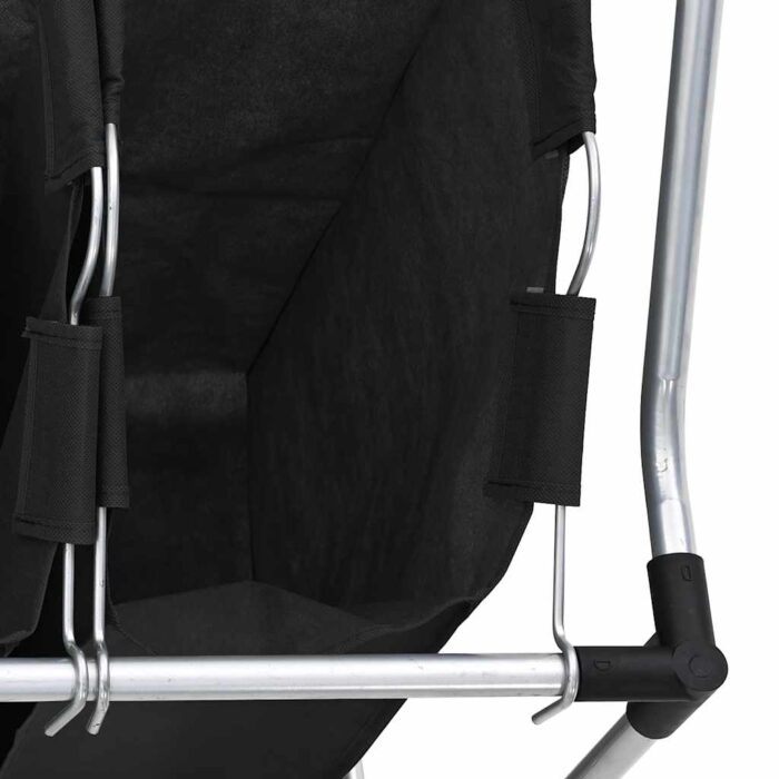 4 Fächer Schwarz Wäschesortierer – Bild 10