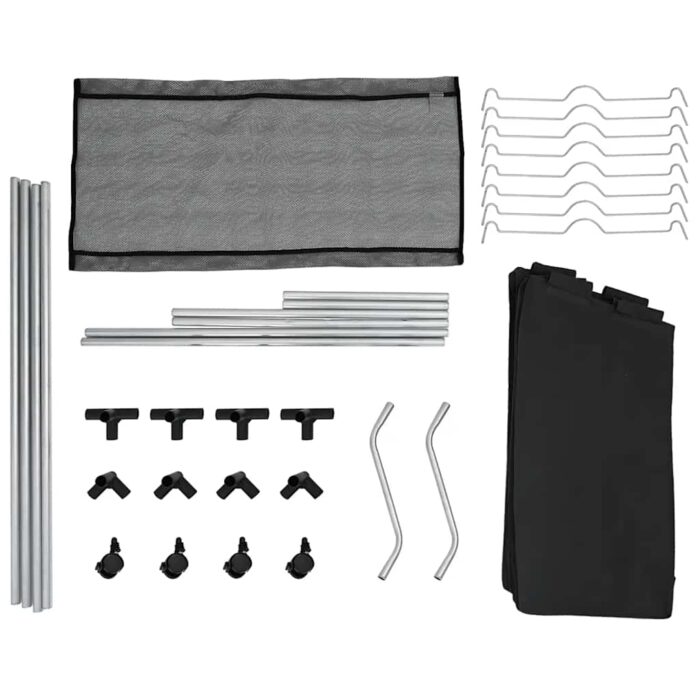 4 Fächer Schwarz Wäschesortierer – Bild 12