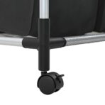 4 Fächer Schwarz Wäschesortierer – Bild 9