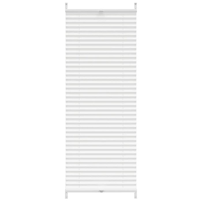 Verdunklungsplissee 40×100 cm Weiss – Bild 2