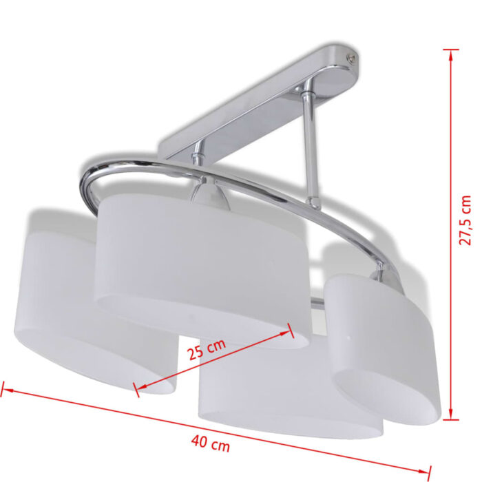 Beleuchtung Decken Leuchte Lampe  Deckenlampe 4 x E14 – Bild 6