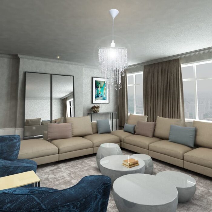 Kronleuchter 22,5x30,5 cm – Bild 8