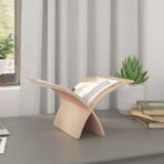 Zeitungsständer Holz Freistehend – Bild 3