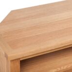 TV-Schrank mit Schublade 88x42x46 cm Massivholz Eiche - Braun, 1 – Bild 5