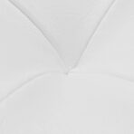Sitztruhe Gepolstert Kunstleder Weiss – Bild 8