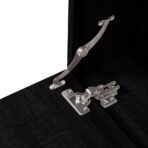 6-tlg. Badmöbel-Set Schwarz Holzwerkstoff – Bild 6