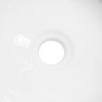 Waschbecken Weiss 28x28x10 cm Keramik – Bild 7