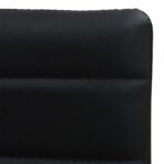 3-tlg. Essgruppe Esstisch mit Stühlen Schwarz – Bild 6