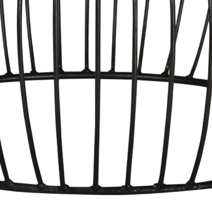 Couchtisch Rund Altholz Massiv 68x37 cm – Bild 3